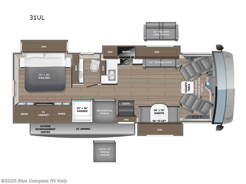 New 2025 Entegra Coach  Travel Supreme XL 31UL available in Katy, Texas