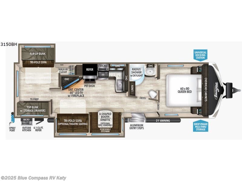 Used 2018 Grand Design Imagine 3150BH available in Katy, Texas