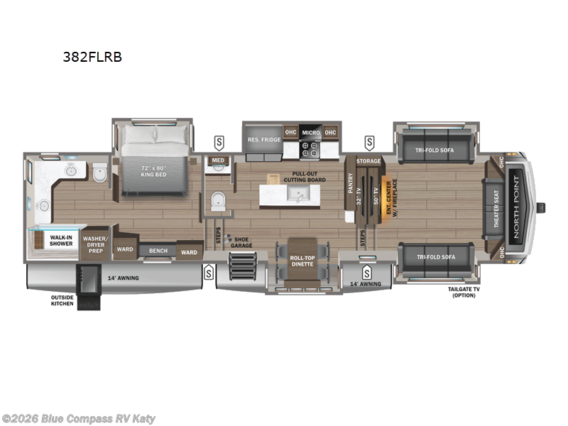 Used 2025 Jayco North Point 382FLRB available in Katy, Texas