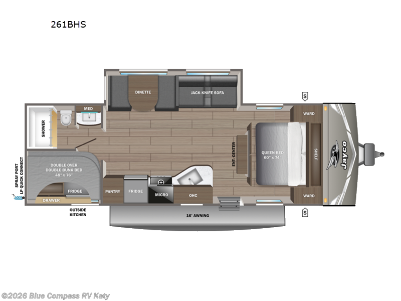 New 2027 Jayco Jay Flight 261BHS available in Katy, Texas