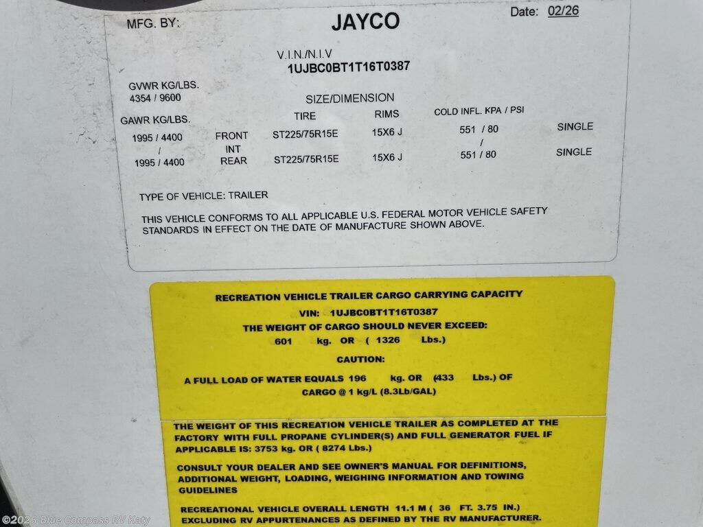 New 2026 Jayco Jay Flight SLX 321BDS available in Katy, Texas