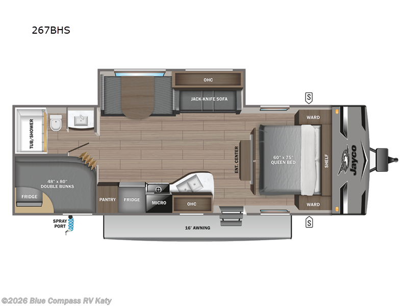 Used 2023 Jayco Jay Flight 267BHS available in Katy, Texas
