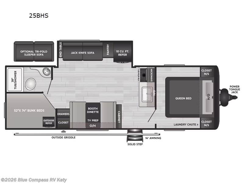 Used 2023 Keystone Hideout 25BHS available in Katy, Texas