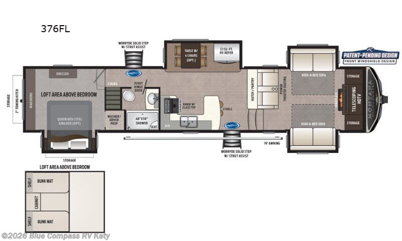 Used 2020 Keystone Montana High Country 376FL available in Katy, Texas