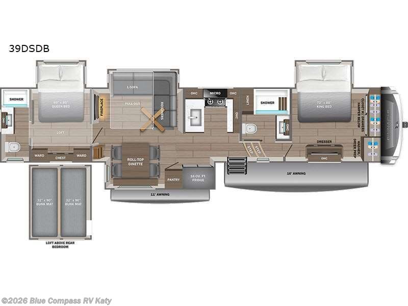 New 2027 Jayco Pinnacle 39DSDB available in Katy, Texas