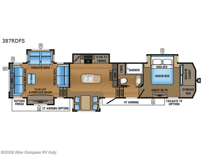Used 2017 Jayco North Point 387RDFS available in Katy, Texas