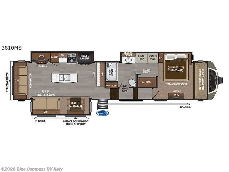 Used 2018 Keystone Montana 3810MS available in Katy, Texas
