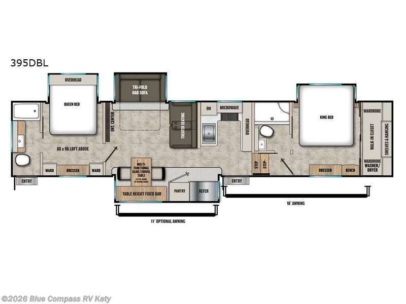New 2027 Coachmen Brookstone 395DBL available in Katy, Texas