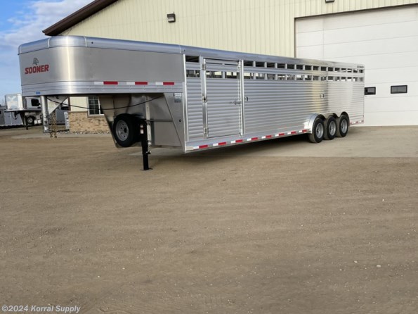2024 Sooner SR7632 Livestock Trailer 32 Ft W/3 Compartments available in Douglas, ND