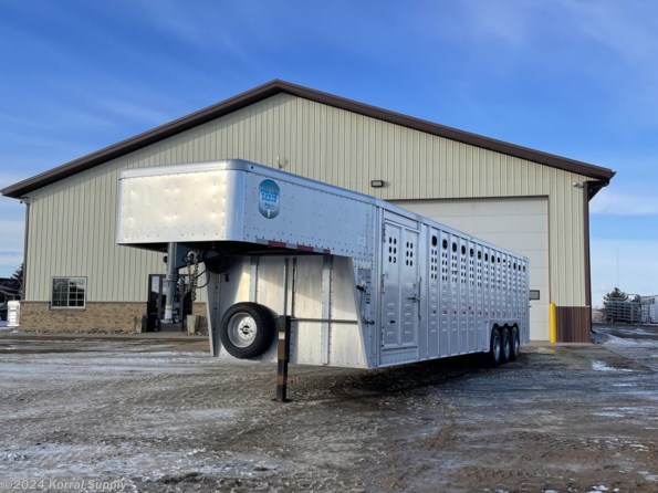2023 Merritt Livestock Trailer-3 Compartments available in Douglas, ND