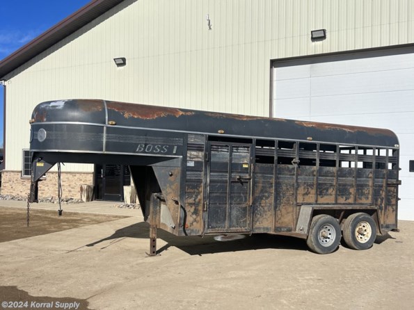1992 Boss Trailers 16ft Livestock Trailer available in Douglas, ND