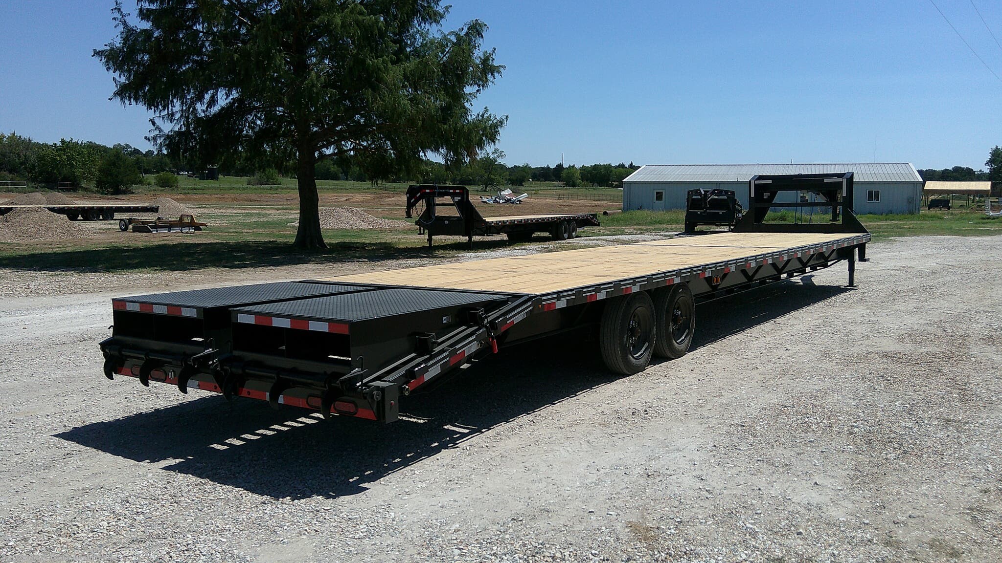 8x40 Deckover/Flat Deck Trailer for sale New DP Platinum Star 102X40