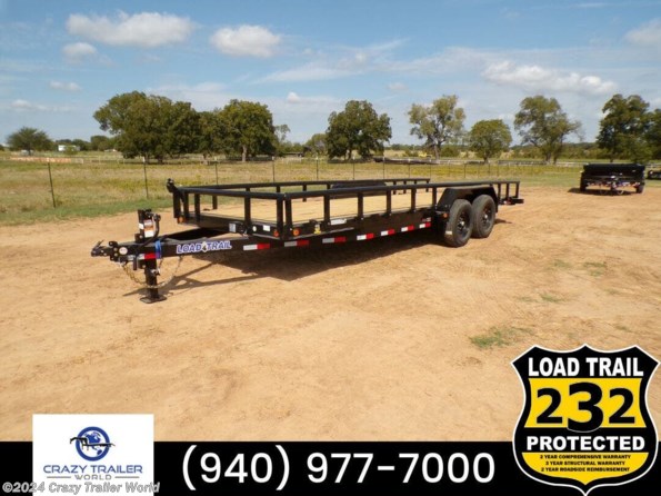 2024 Load Trail CS 83X22 PipeTop Equipment Trailer 14K LB GVWR available in Whitesboro, TX