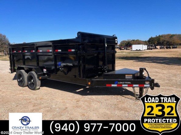 2024 Load Trail DL 83X16  High Side Dump Trailer 16K  GVWR 7GA Floor available in Whitesboro, TX