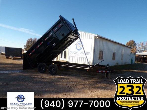 2024 Load Trail DL 83X14 High Side Dump Trailer 16K GVWR available in Whitesboro, TX
