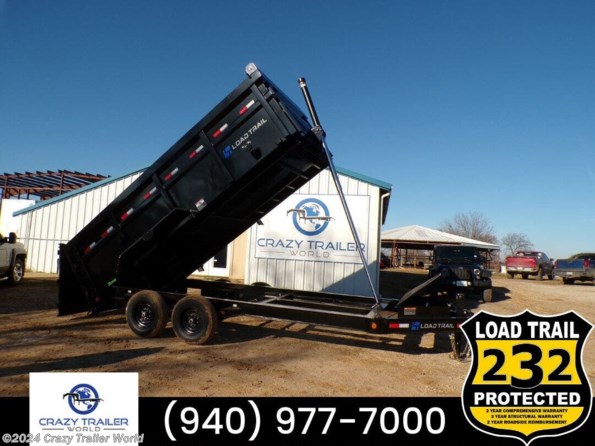 2024 Load Trail DL 83X16  High Side Dump Trailer 14k GVWR 7GA Floor available in Whitesboro, TX