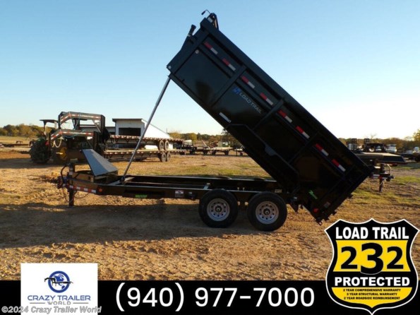 2024 Load Trail DL 83X14x4 High Side Telescopic Dump 7GA Floor 14K LB available in Whitesboro, TX