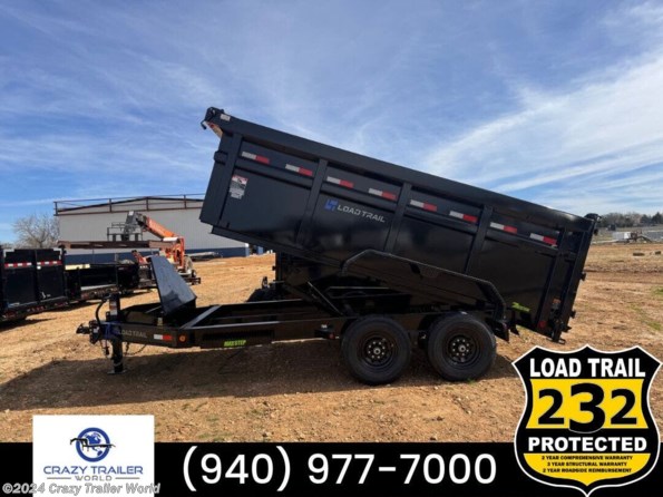 2024 Load Trail DL 83X14 High Side Dump Trailer 14K GVWR 7GA Floor available in Whitesboro, TX