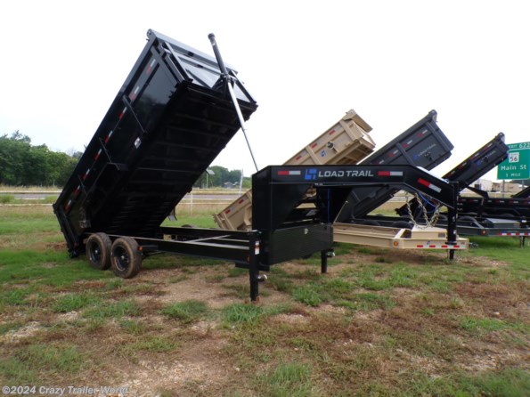 2024 Load Trail DG 83x16x4 GN Telescopic HighSide Dump Trailer 16K LB available in Whitesboro, TX