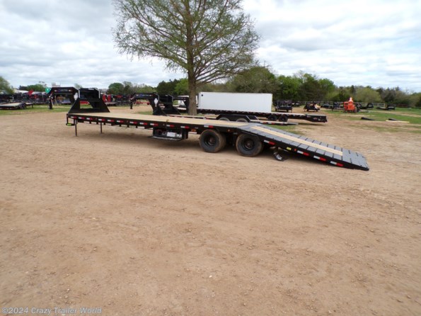 2024 Load Trail GL 102X36 Hydraulic Dovetail Gooseneck Trailer 25900 available in Whitesboro, TX