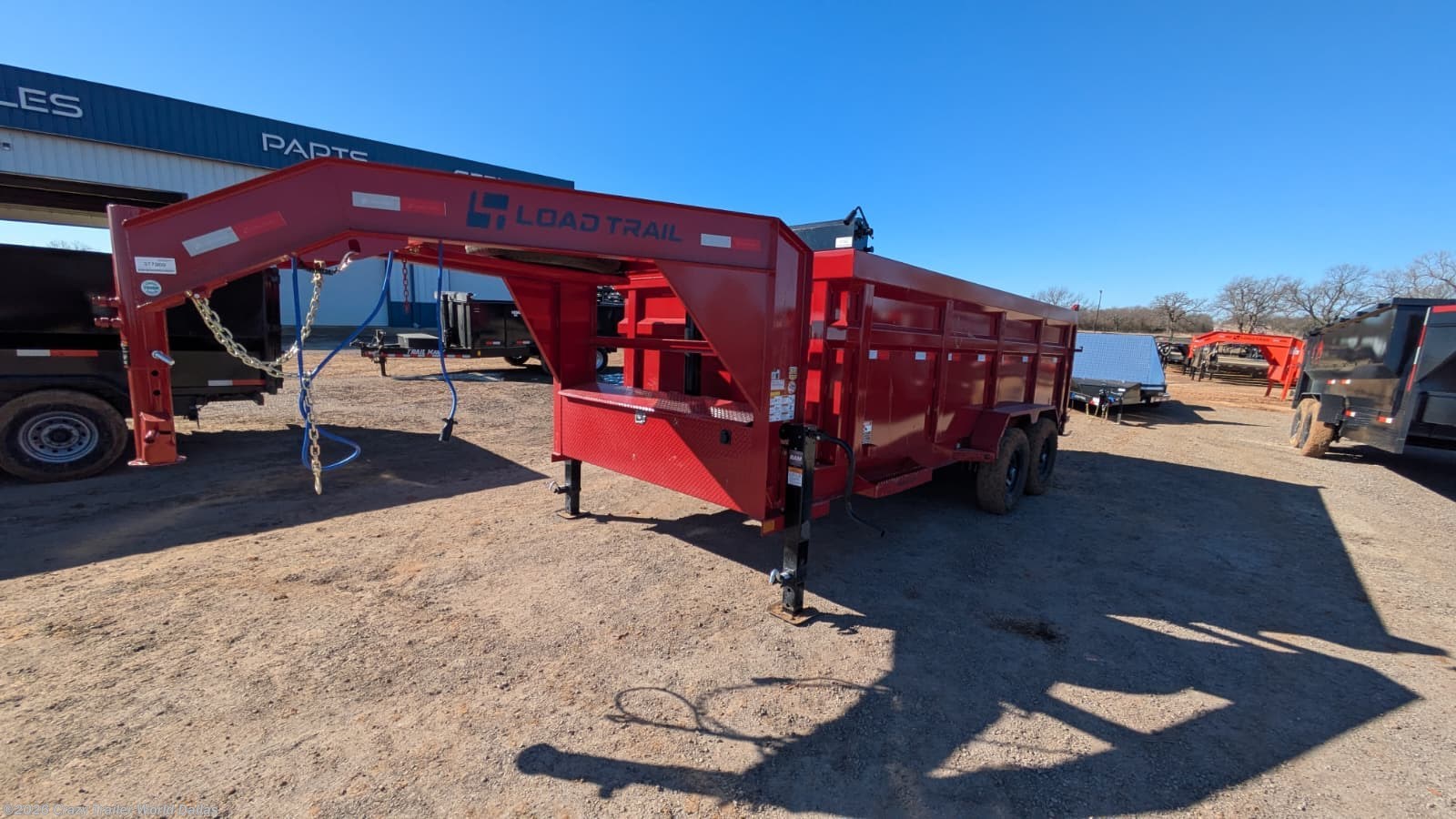 2026 Load Trail DG 83X16X4 Telescopic Gooseneck Dump Trailer 7GA 14K