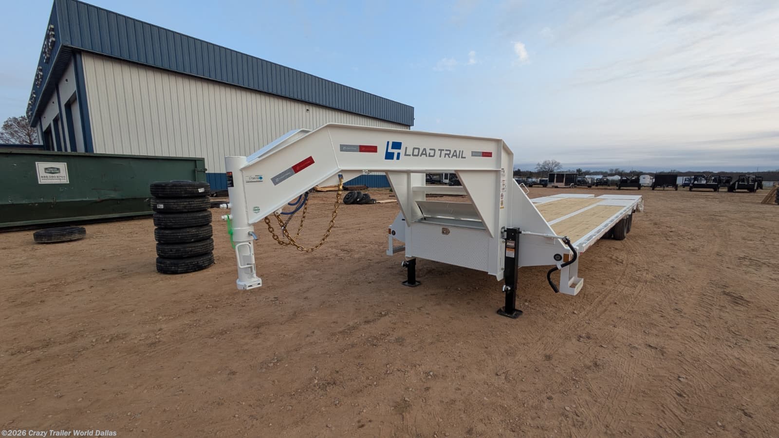 2026 Load Trail GP 102X32 Deckover Flatbed Gooseneck Trailer 25900 LB