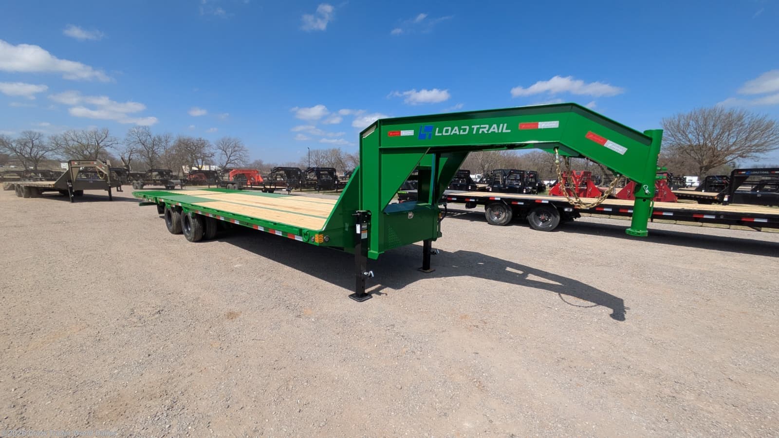 2026 Load Trail GL 102X32 Hydraulic Dovetail Gooseneck Trailer 24K LB