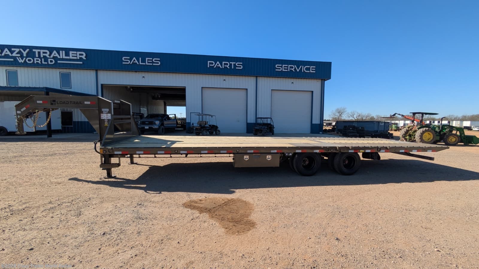2026 Load Trail GL 102X32 Hydraulic Dovetail Gooseneck Trailer 25900