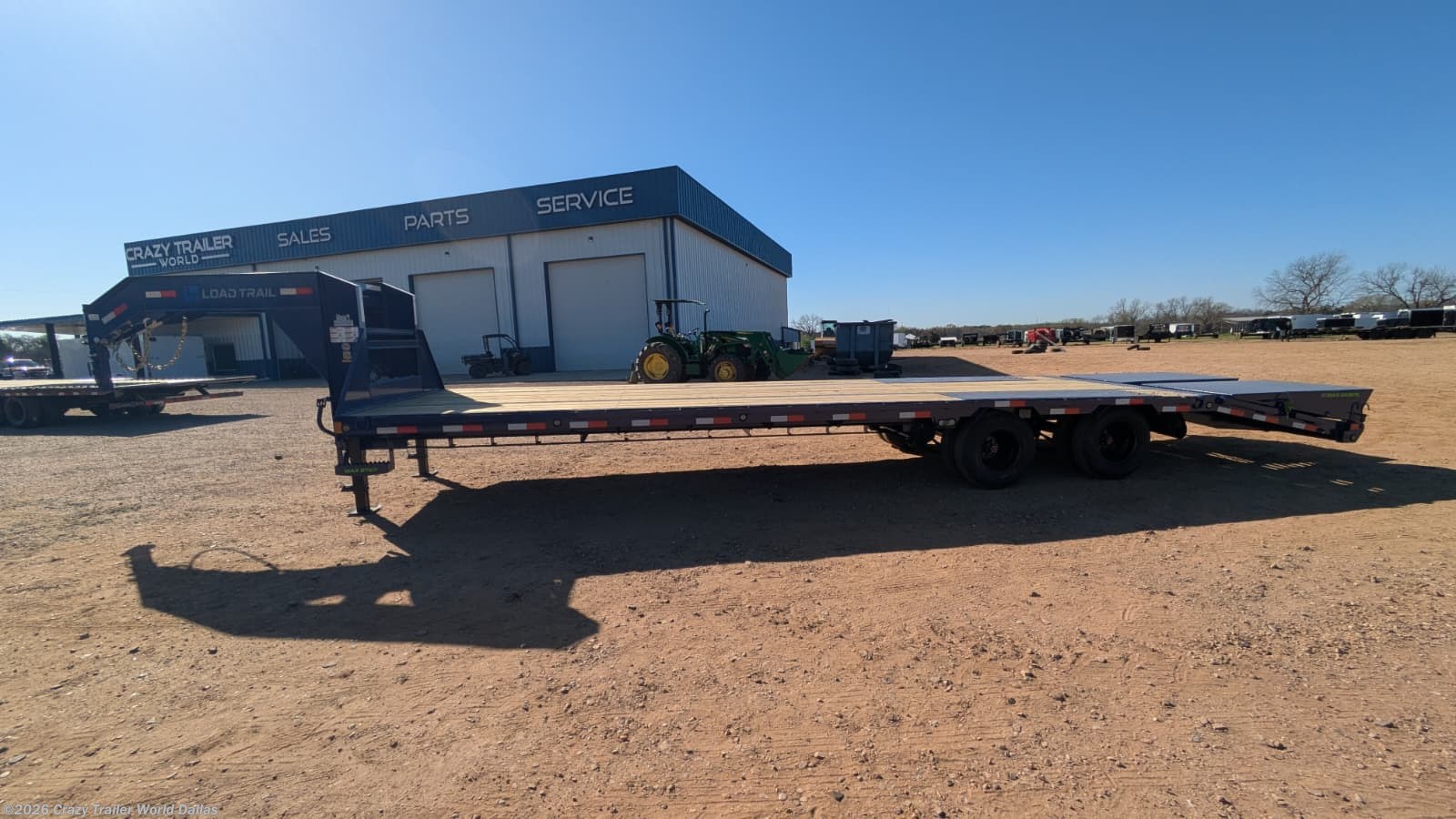 2026 Load Trail GP 102X32 Flatbed Deckover Gooseneck Trailer 25900 LB