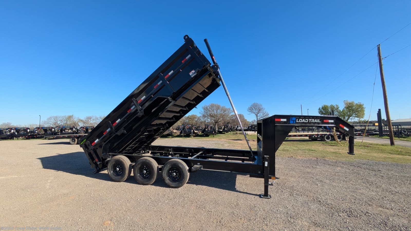 2026 Load Trail DG 83X16X3 Telescopic Gooseneck Dump Trailer 7GA 21K