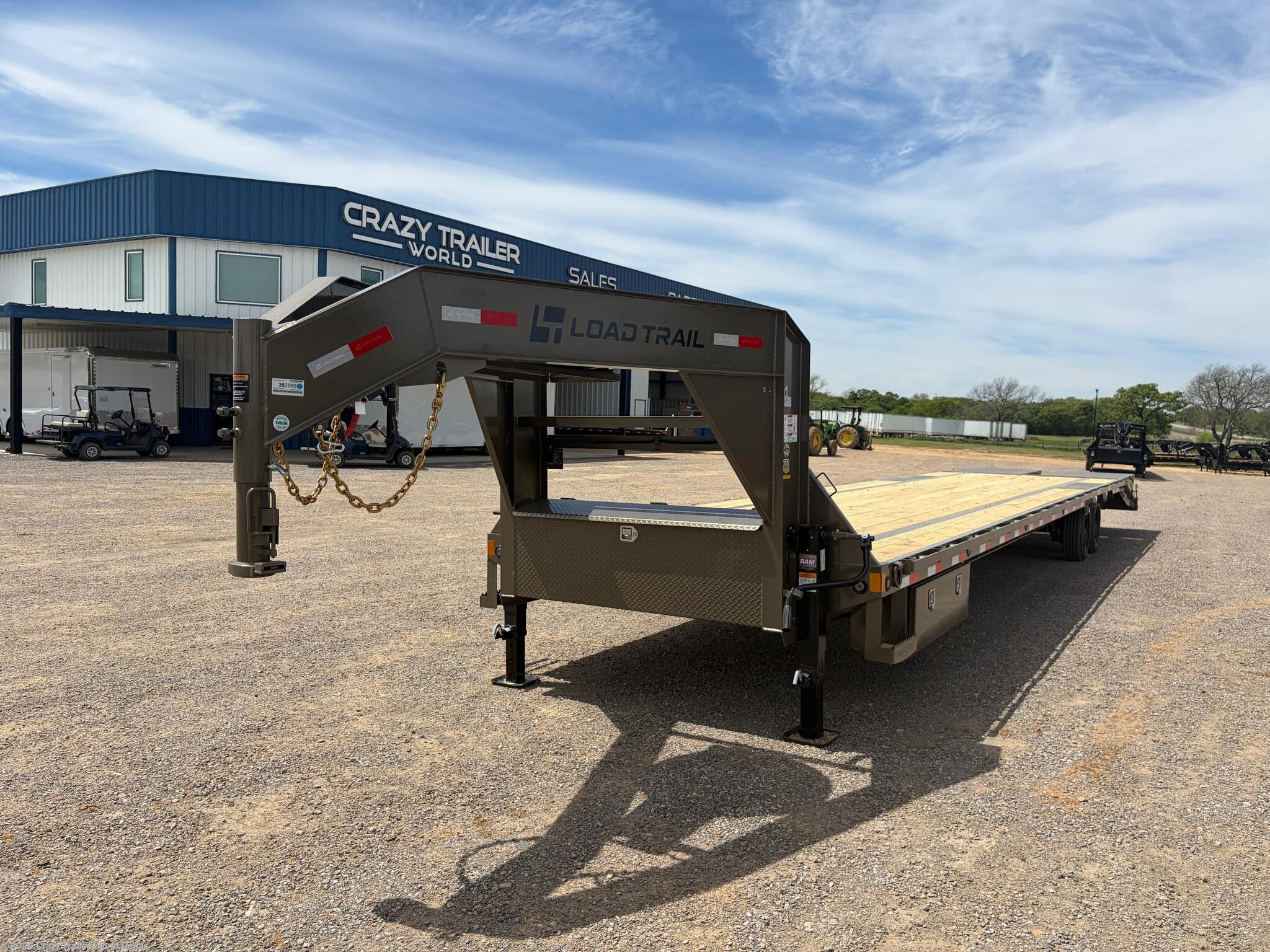 2026 Load Trail GP 102X40 Deckover Flatbed Gooseneck Trailer 16K LB