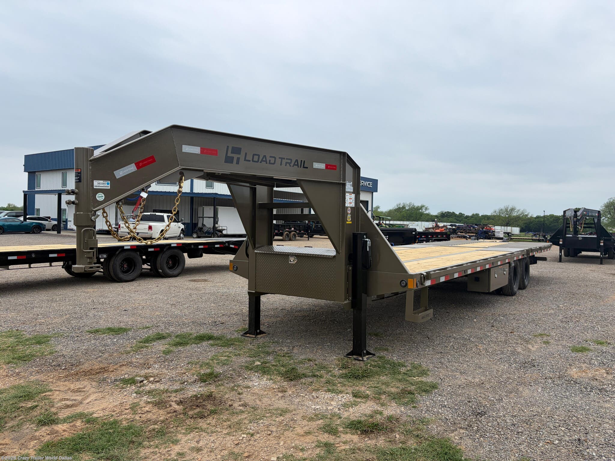 2026 Load Trail GL 102X32 Hydraulic Dovetail Gooseneck Trailer 25900