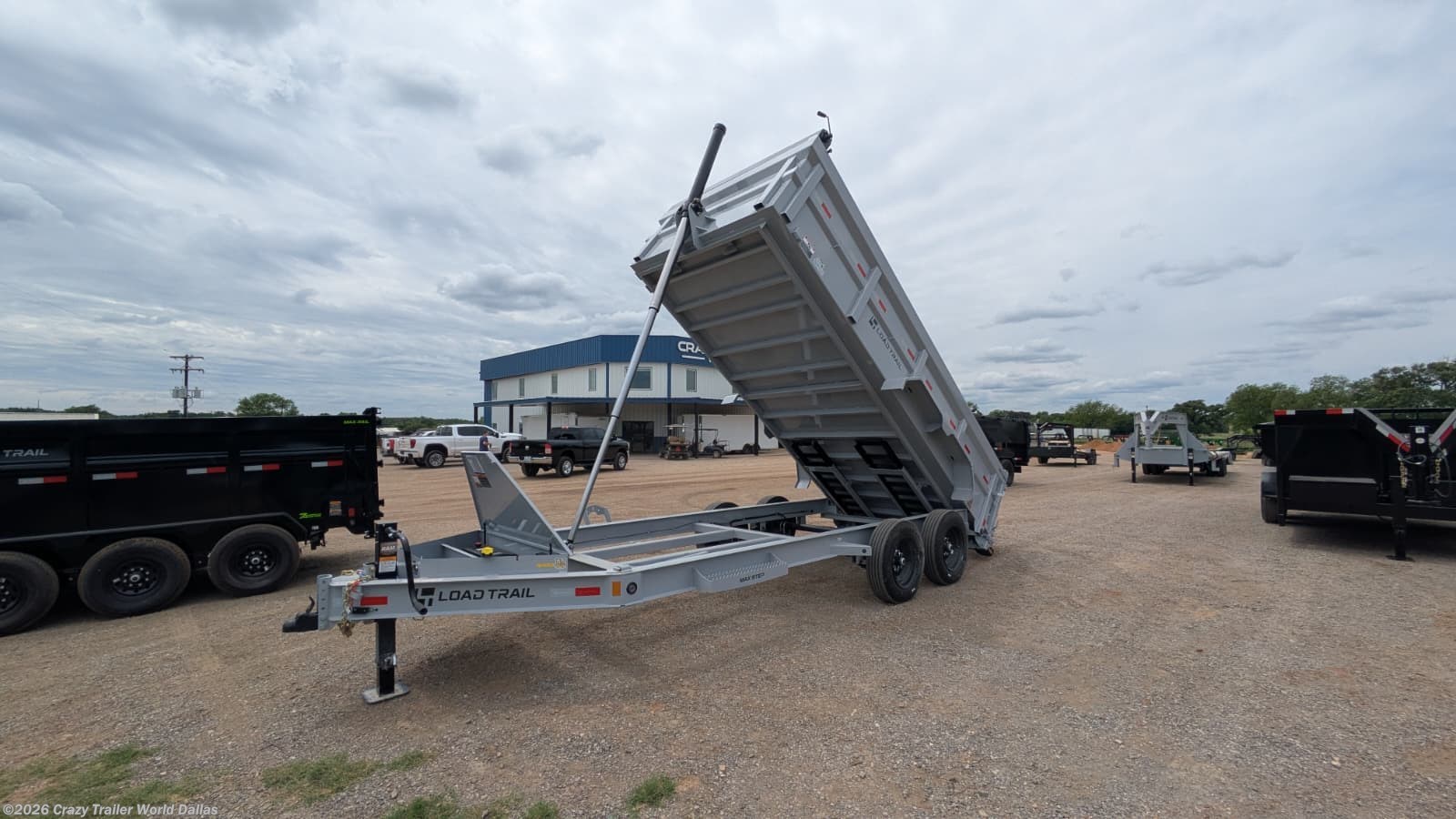 2026 Load Trail DL 83X16X3 Telescopic Dump Trailer 7GA 16K LB