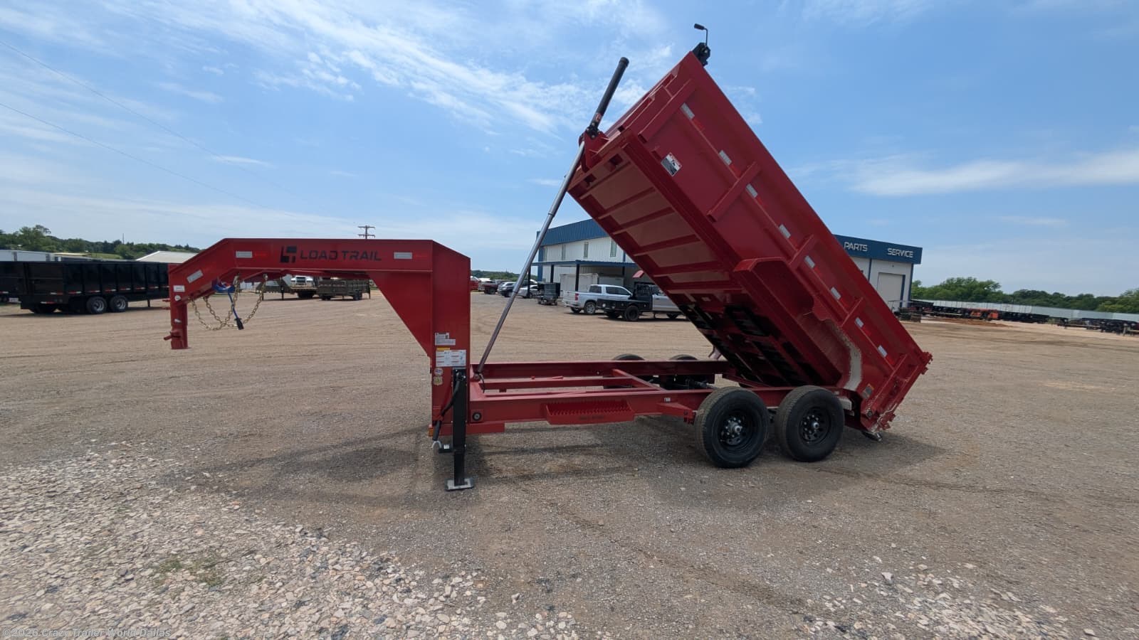 2026 Load Trail DG 83X14X3 Telescopic Gooseneck Dump Trailer 7GA 14K