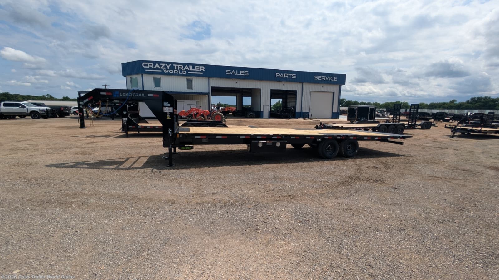 2026 Load Trail GE 102X30 Gooseneck Equipment Tilt Deck Trailer 16K