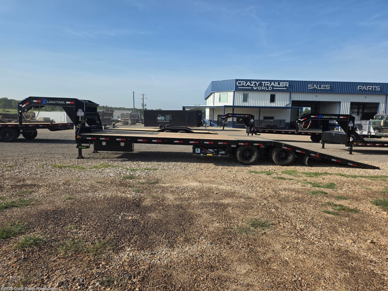 2026 Load Trail GL 102X34 Hydraulic Dovetail Gooseneck Trailer 25900