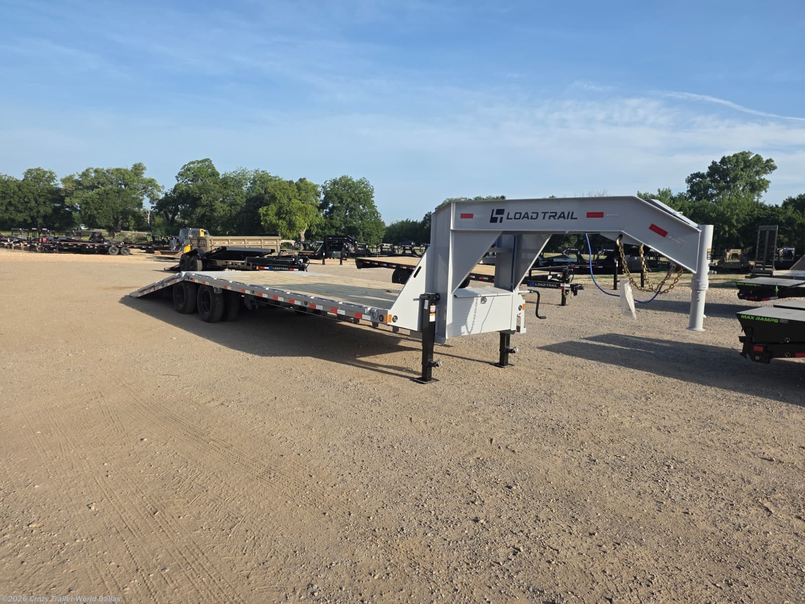 2027 Load Trail GL 102X32 Hydraulic Dovetail Gooseneck Trailer 25900