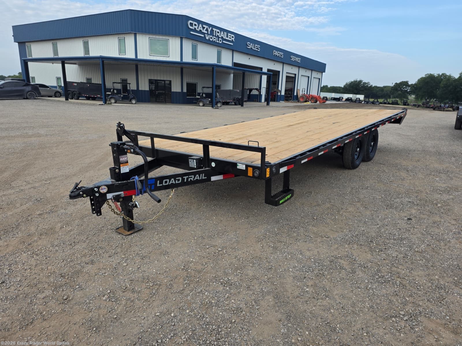 2027 Load Trail DK 102X22 Deck Over Pintle Hook Trailer 14K LB
