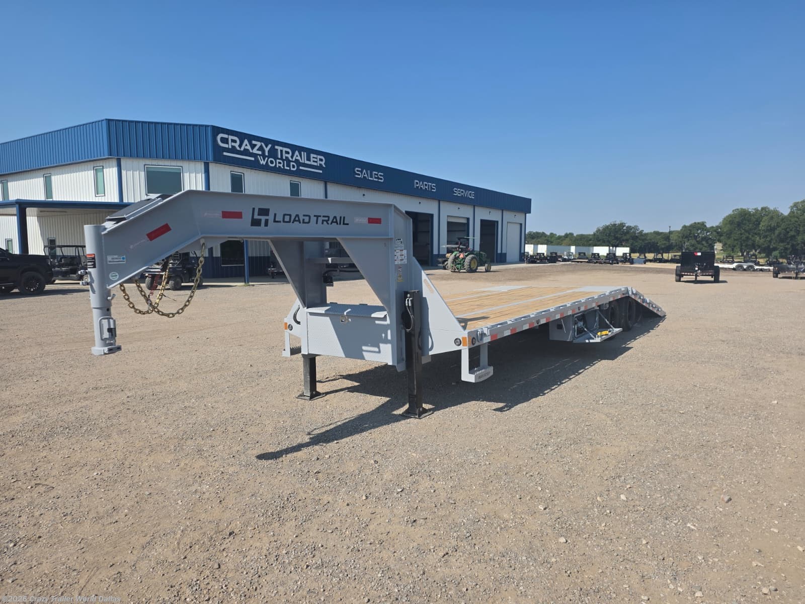 2027 Load Trail GL 102X32 Hydraulic Dovetail Gooseneck Trailer 24K LB