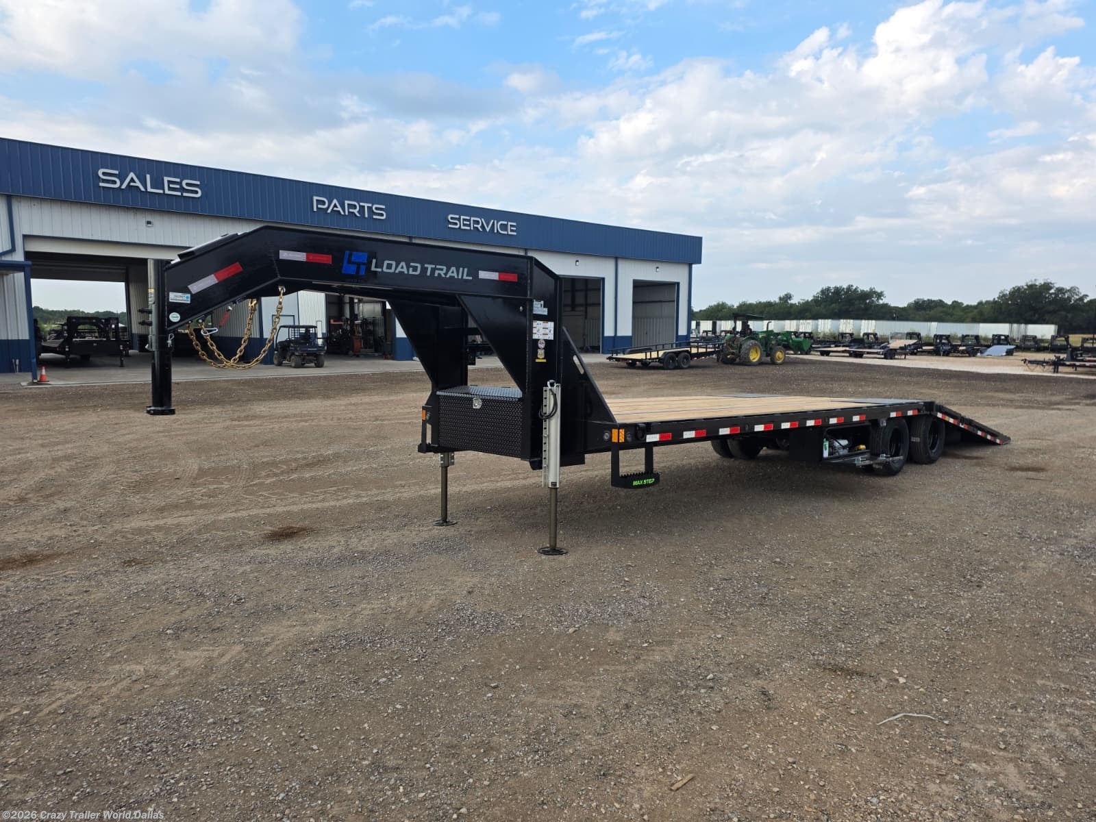 2027 Load Trail GL 102X32 Hydraulic Dovetail Gooseneck Trailer 25900