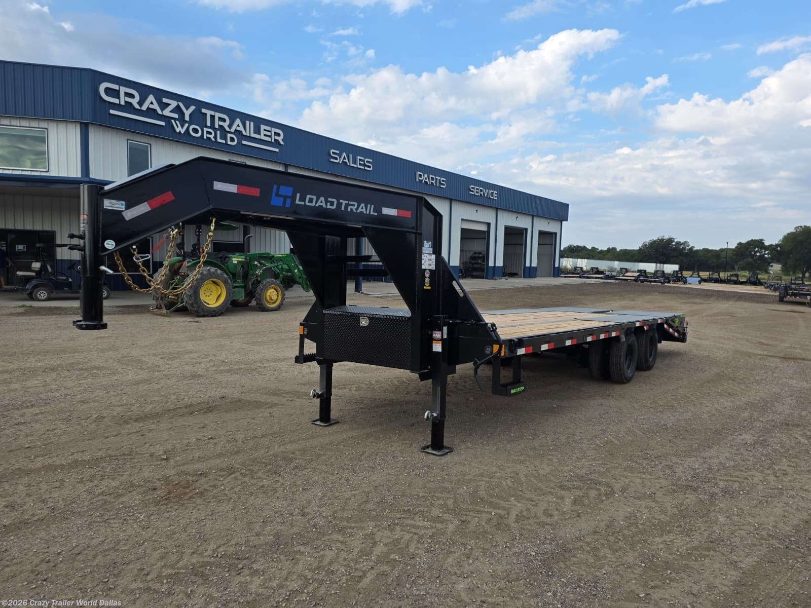 2027 Load Trail GP 102X25 Deckover Flatbed Gooseneck Trailer 24K LB