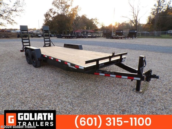 2024 Triple Crown 7X20 Flatbed Equipment Trailer 14K LB GVWR available in Hattiesburg, MS