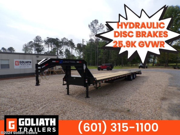 2024 Load Trail GP 102X40 Gooseneck Flatbed Hyd. Disc Brakes 25.9K available in Hattiesburg, MS