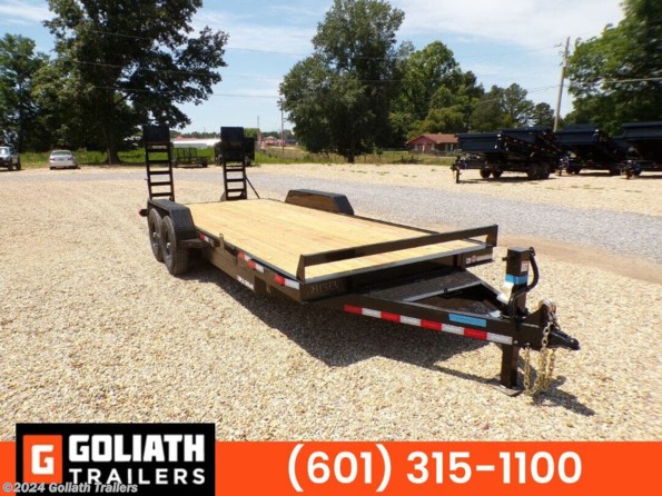 2024 Triple Crown 7X20 Flatbed Equipment Trailer 14K LB GVWR available in Hattiesburg, MS