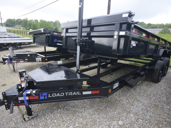 2024 Load Trail DL 83" x 16' Tandem Axle Dump Low-Pro Dump Trailer available in Irvington, KY