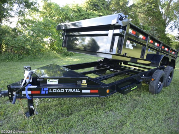 2024 Load Trail DL 83" x 14' Tandem Axle Dump Low-Pro Dump Trailer available in Irvington, KY