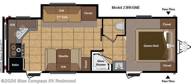 Used 2012 Keystone Hideout 23RKSWE available in Redmond, Oregon
