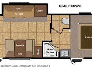 Used 2012 Keystone Hideout 23RKSWE available in Redmond, Oregon