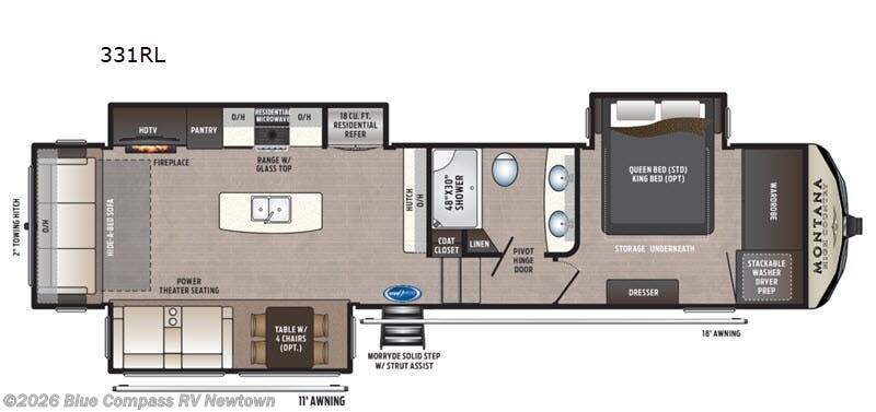 Used 2020 Keystone Montana High Country 331RL available in Newtown, Connecticut