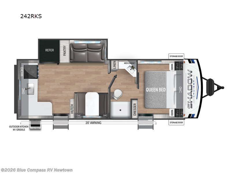 Used 2024 Cruiser RV Shadow Cruiser 242RKS available in Newtown, Connecticut